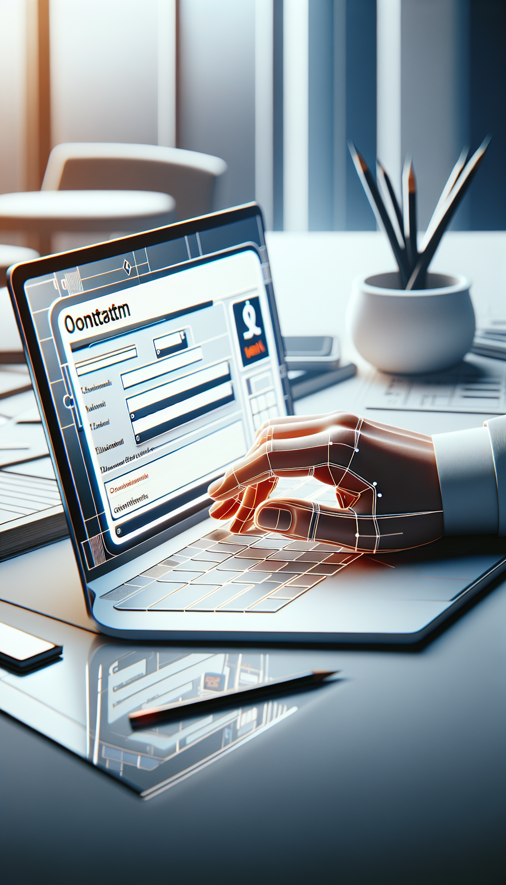 Usuario completando el formulario de contacto de bet365 online en CABA.