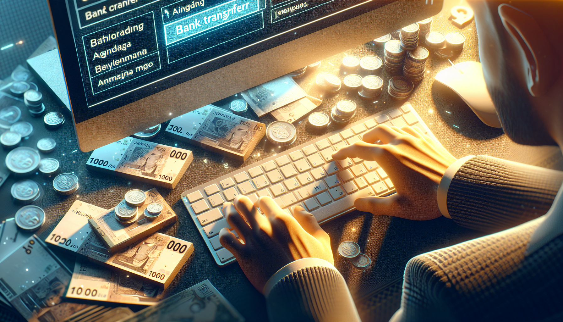 Usuario realiza transferencia bancaria para retirar fondo de Bet365.