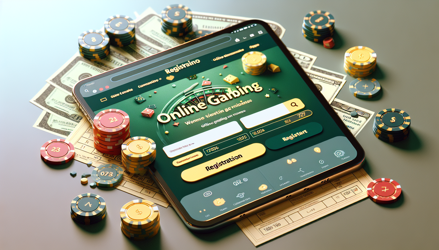 Botón de registro destacado en la página oficial de Bet365 Argentina visto desde un smartphone.