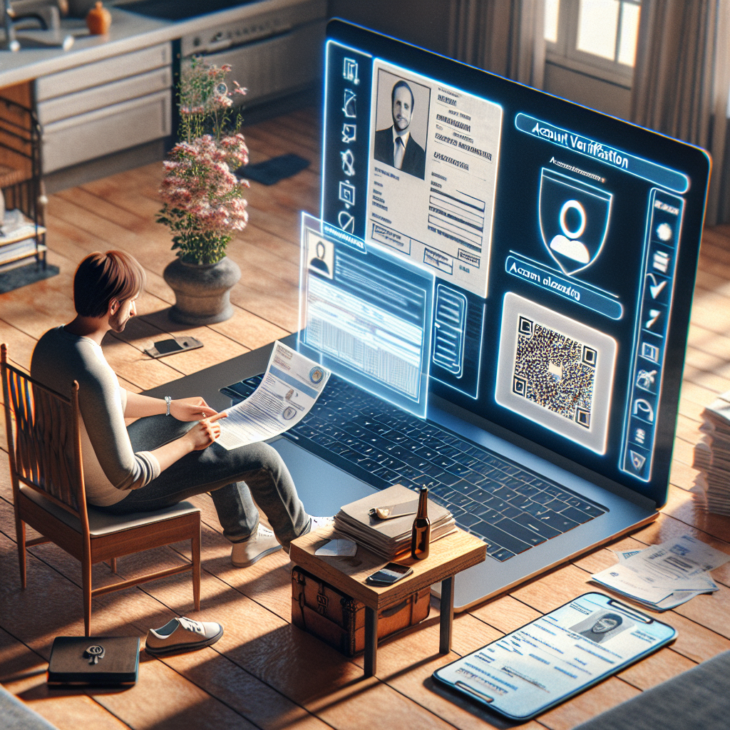 Verificación de identidad al crear cuenta en Bet365 Argentina desde casa.